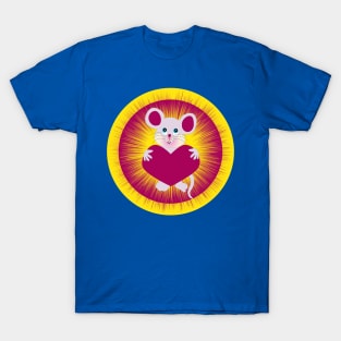 Little mouse gives you a heart T-Shirt